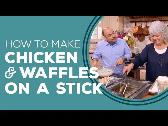 Video thumbnail for Paula Deen's Chicken and Waffles on a Stick - Blast from the Past