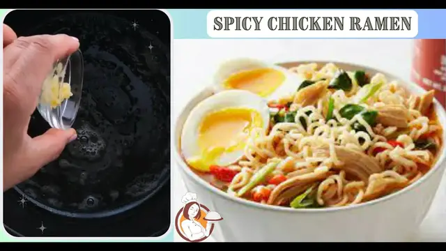 Video thumbnail for Spicy Chicken Ramen