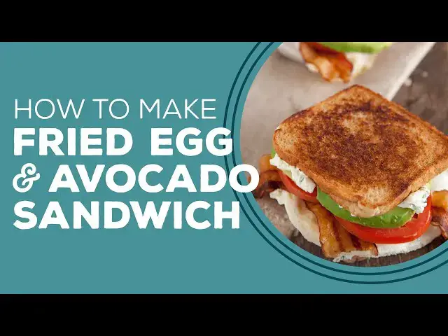 Video thumbnail for Blast from the Past: Fried Egg and Avocado Sandwich Recipe | Breakfast Sandwich Ideas