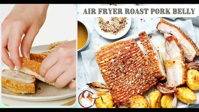 Video thumbnail for Air fryer roast pork belly