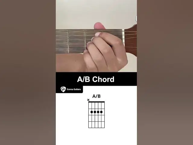 Video thumbnail for How To Play The A/B Chord On Guitar - Guvna Guitars