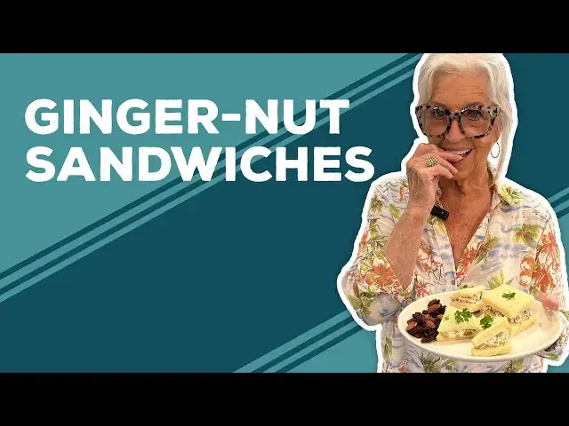 Video thumbnail for Love & Best Dishes: Ginger-Nut Sandwiches Recipe | Easy Appetizer Ideas | Finger Sandwiches