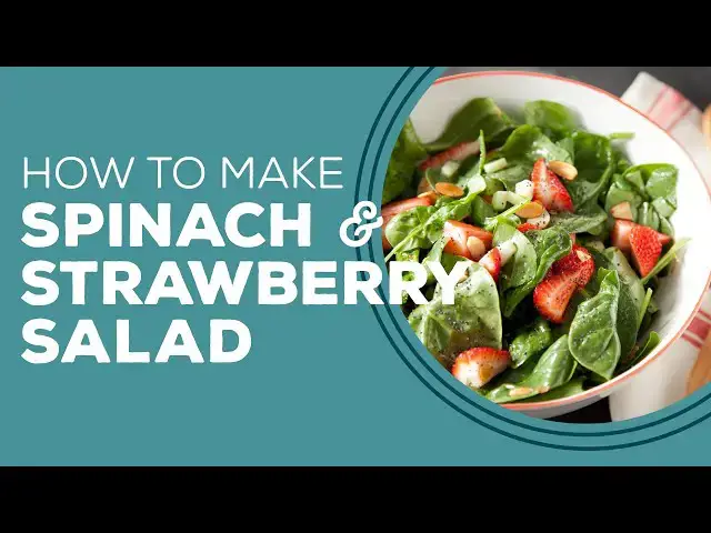 Video thumbnail for Blast from the Past: Spinach and Strawberry Salad Recipe