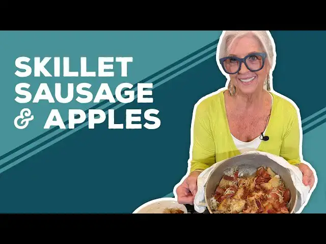 Video thumbnail for Love & Best Dishes: Skillet Sausage & Apples Recipe | Fall Dinner Ideas
