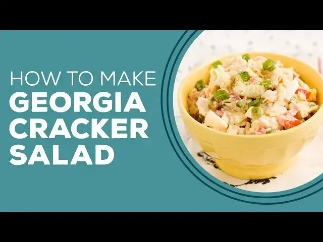Video thumbnail for Blast from the Past: Georgia Cracker Salad Recipe