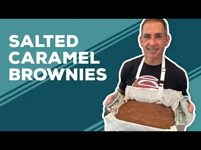 Video thumbnail for Love & Best Dishes: Salted Caramel Brownies Recipe | Brownies from Scratch