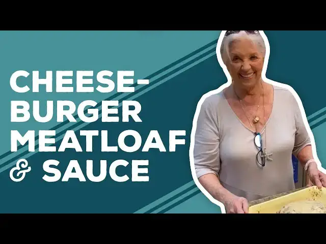 Video thumbnail for Quarantine Cooking: Cheeseburger Meatloaf with Sauce Recipe