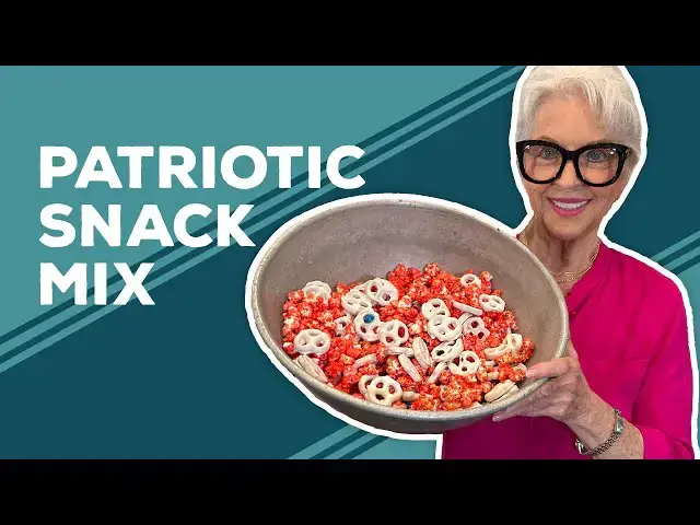 Video thumbnail for Love & Best Dishes: Patriotic Snack Mix Recipe | No Bake Dessert Ideas