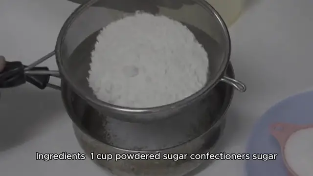 Video thumbnail for cookie icing recipe