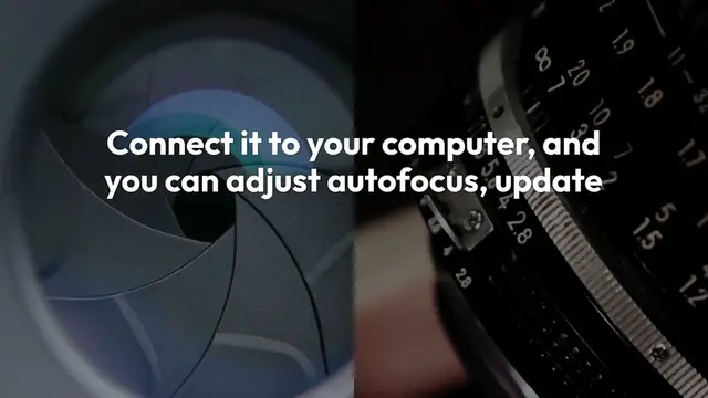 Video thumbnail for Exploring the Tamron Tap-In Console: A Handy Tool for Lens Lovers