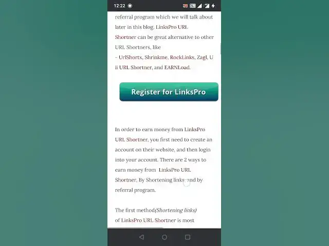 Video thumbnail for Best Link Shortener In 2022 | Make Money Online | Trusted URL Shortener | Earn Money Online