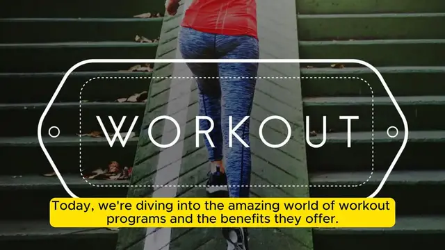Video thumbnail for Three Benefits of Following a Workout Program