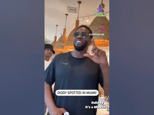 Video thumbnail for Diddy and Stevie J were spotted TOGETHER in Miami