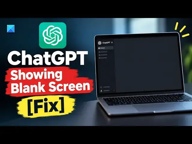 Video thumbnail for ChatGPT showing blank screen [Fix]