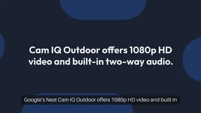 Video thumbnail for Best Home Security Cameras With Two Way Talk