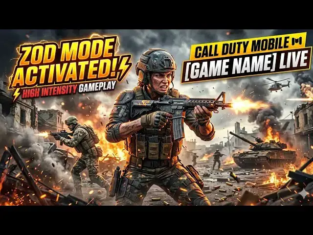 Video thumbnail for ZOD Mode Activated! ⚡ High Intensity Gameplay | [CALL OFF DUTY MOBILE] Live" {120FPS}