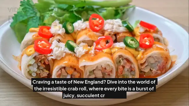 Video thumbnail for Crab Roll Recipe  A Delightful New England Style Treat