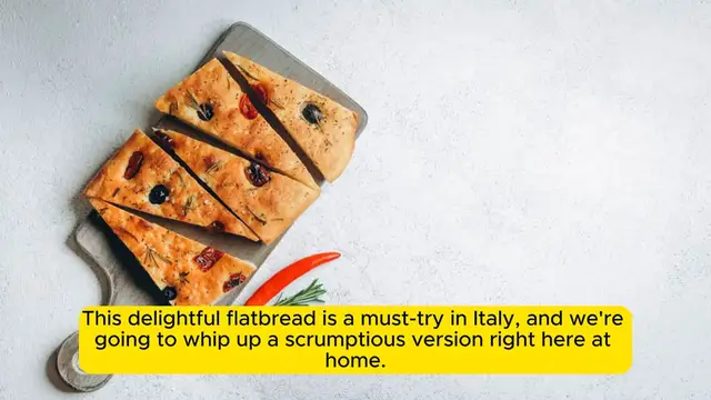 Video thumbnail for Garden Focaccia Recipe