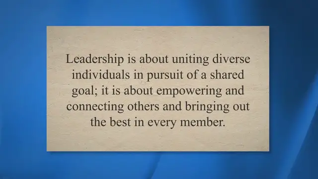 'Video thumbnail for Why Leadership Is The Ability To Guide Others Without Force'