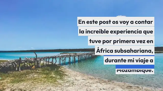 Video thumbnail for Que ver en Mozambique ¡Mi experiencia en 5 lugares que no puedes perderte!
