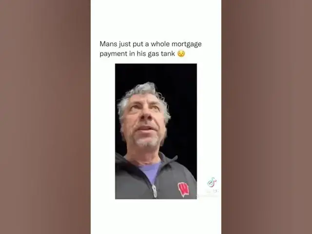 Video thumbnail for Man pump mortgage payment of gas in his RV