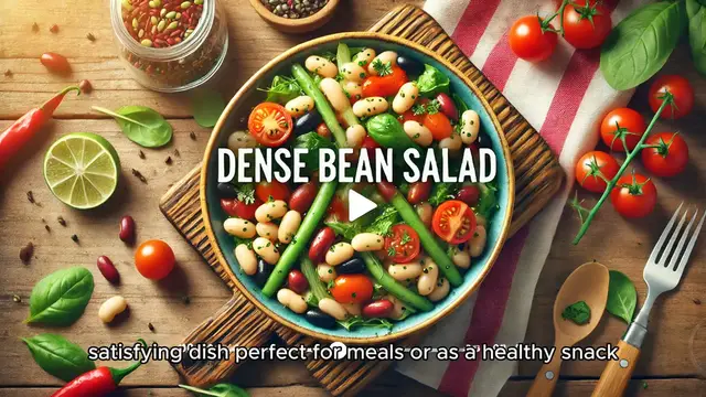 Video thumbnail for Dense Bean Salad