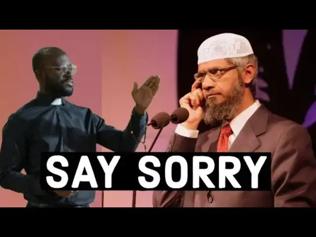 Video thumbnail for Zakir Naik Looses It on Audience and Christian Missionary #johnselephilip
