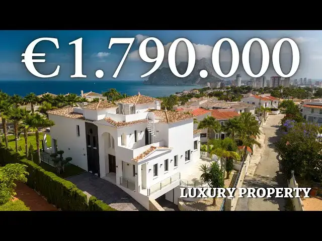Video thumbnail for Luxury Living by the Sea  A Tour of the Spectacular Villa in Calpe