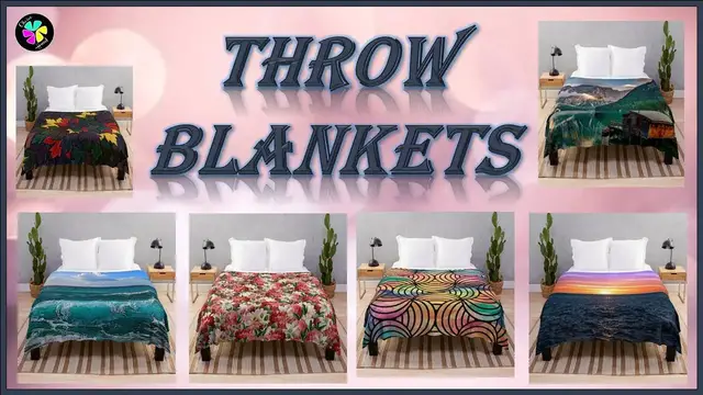 Video thumbnail for Throw Blankets With New Designs