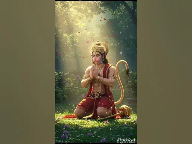 Video thumbnail for हे दुख भंजन मारुति नंदन 🙏🔥 | Jai Hanuman | @ashvinjoshi1393 Bhakti Short Video #shorts