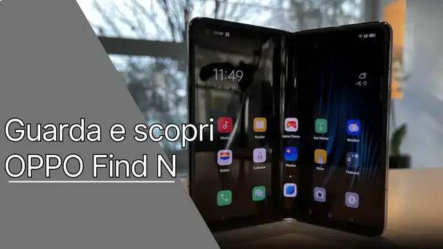 Video thumbnail for Video Hands On OPPO FInd N