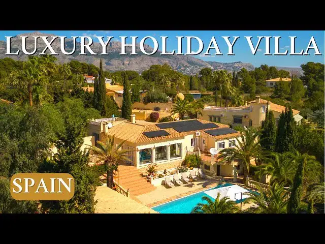 Video thumbnail for Escape to Paradise: Discover the Ultimate Holiday Home in Alfas del Pi, Costa Blanca