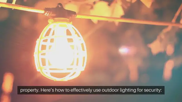 Video thumbnail for Outdoor Lighting for Enhanced Security