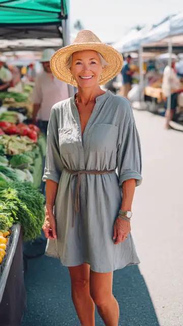 Video thumbnail for Cotton Summer Dresses For Over 50s Women