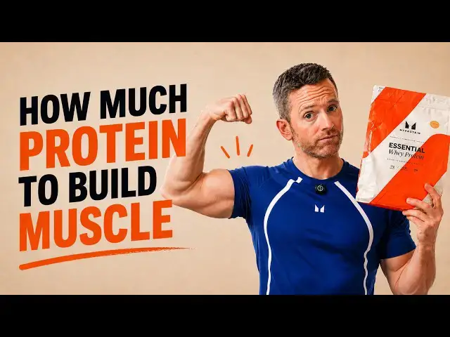 Video thumbnail for How Much Protein Do You REALLY Need to Build Muscle?