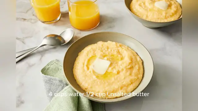 Video thumbnail for cheese grits recipe
