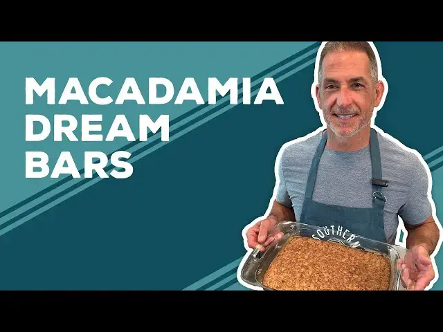 Video thumbnail for Love & Best Dishes: Macadamia Dream Bars Recipe | Easy Desserts at Home