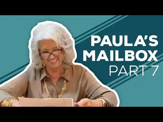 Video thumbnail for Quarantine Cooking: Paula Answers Fan Mail Part 7