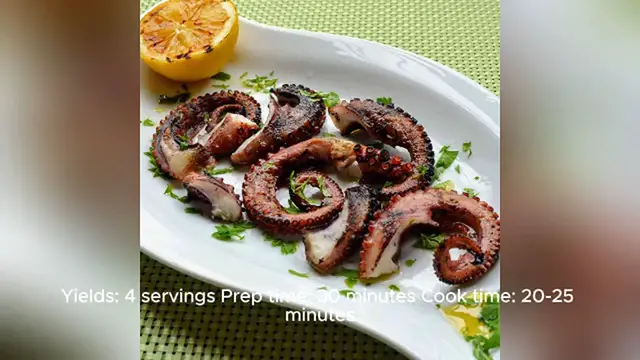 Video thumbnail for octopus recipe