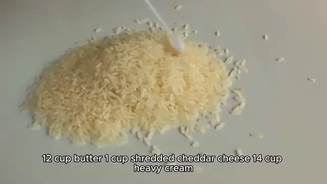 Video thumbnail for cheesy rice recipe