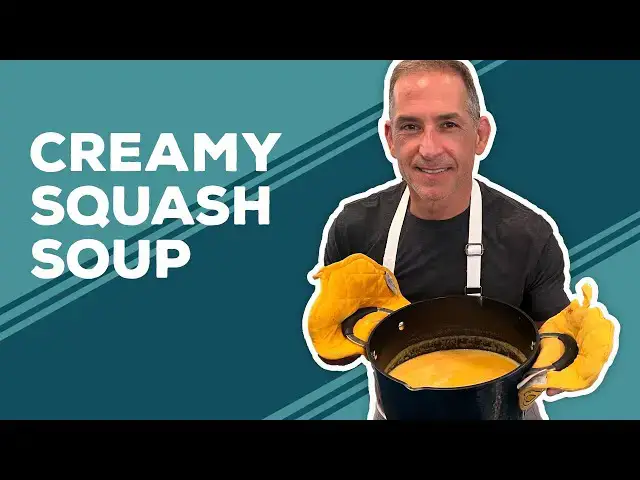 Video thumbnail for Love & Best Dishes: Creamy Squash Soup Recipe | Healthy Homemade Soup Ideas | Butternut Squash Soup