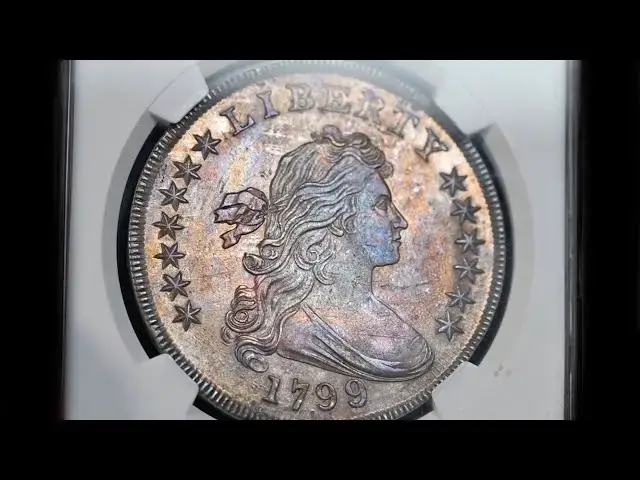 'Video thumbnail for Guess the Grade of this 1799/8 Draped Bust Dollar. #coincollecting #coins #silver'