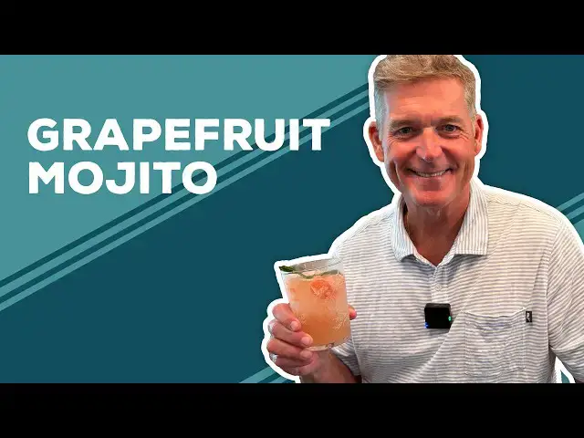 Video thumbnail for Love & Best Dishes: Grapefruit Mojito Recipe | Summer Cocktail Ideas