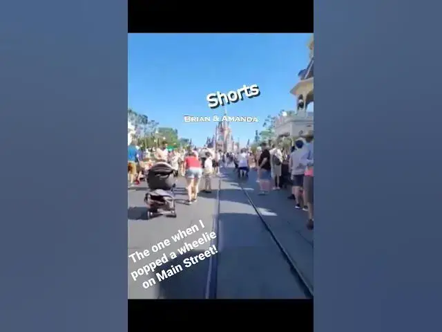 Video thumbnail for Popping a Wheelie on Main Street!