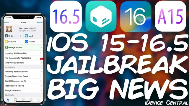 Video thumbnail for iOS 16.0 - 16.5 A12+ JAILBREAK IMPORTANT NEWS: iOS 16.5 No Longer Signed! Best Versions To Be On!