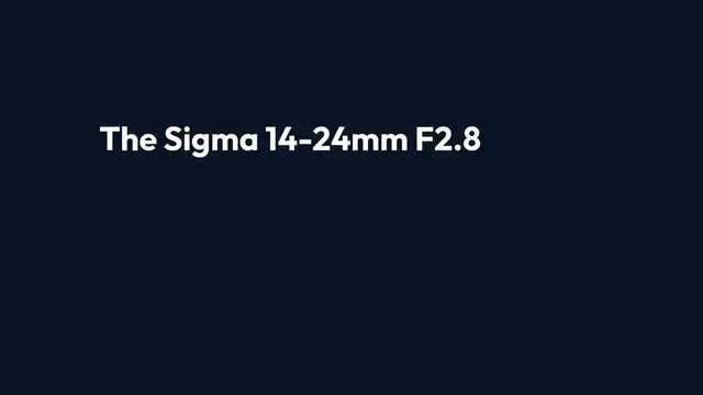 Video thumbnail for Sigma 14-24mm F2.8 DN (Sony FE) – Unleashing Ultra-Wide Potential