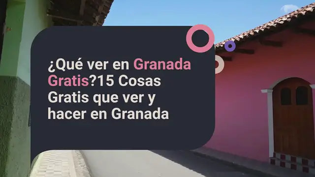 Video thumbnail for ¿Qué ver en Granada Gratis?