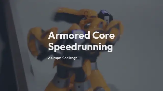 Video thumbnail for Armored Core Speedrun Techniques