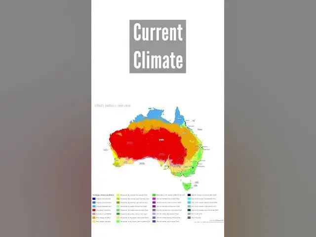 Video thumbnail for Australia's Desert Expanding Toward Cities 1930-2099