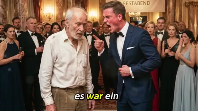 Video thumbnail for Manager stößt alten Mann aus der Luxusparty… 30 Minuten später erfährt er, dass dieser Mann der neue Besitzer der Firma ist!